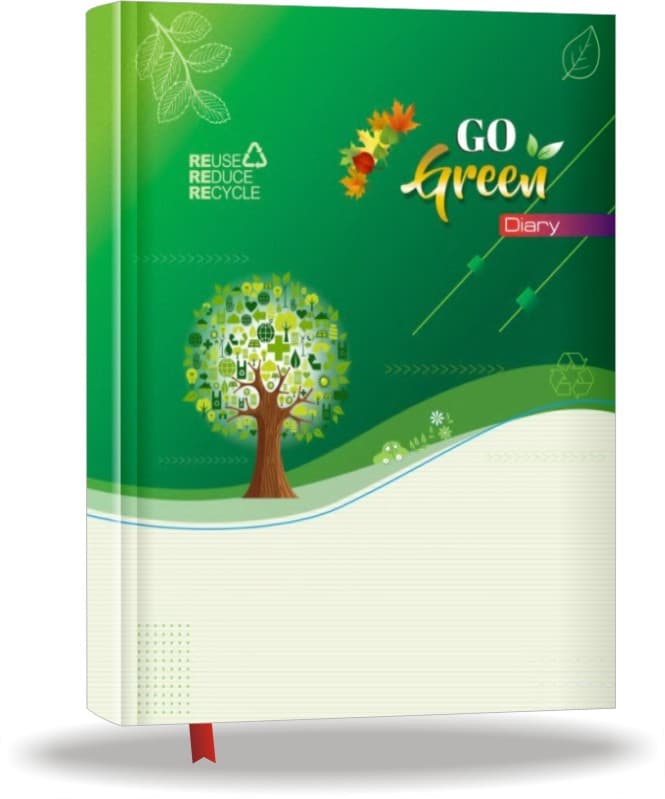 Go Green Executive Diary 2026 HB R