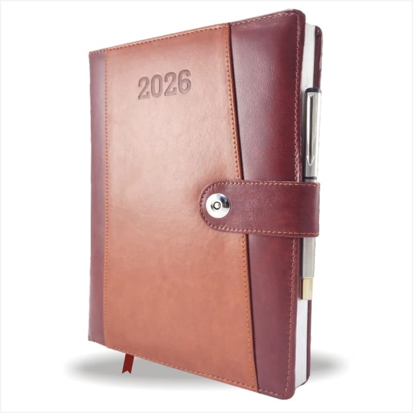 DIRECTORS Premium Leather Diary 2026