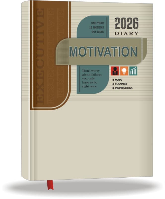 Motivation Theme Planner HB Diary 2026