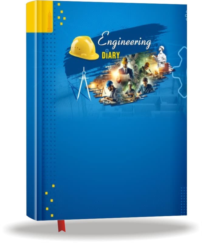 Engineering Premium Diary Hard Bound with Box
